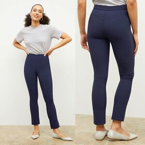 M.M. Lafleur The Foster Pant PowerStretch in dark navy